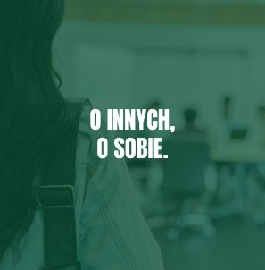 felieton o innych o sobie branza ktora lubi patrzec przez ramie